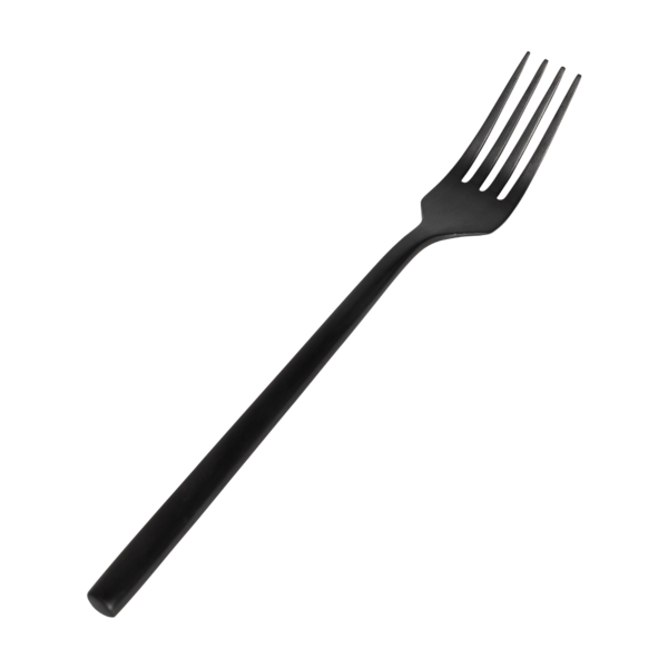 Grace Dinner Fork- Brushed Black