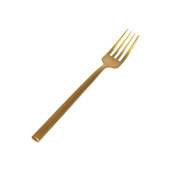 HS-Oct-24 Grace Entree Fork- Brushed Gold