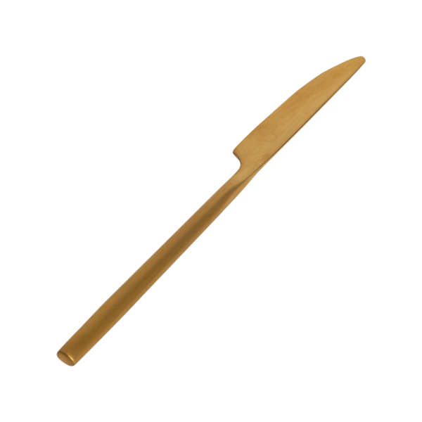 HS-Oct-26 Grace Entree Knife- Brushed Gold